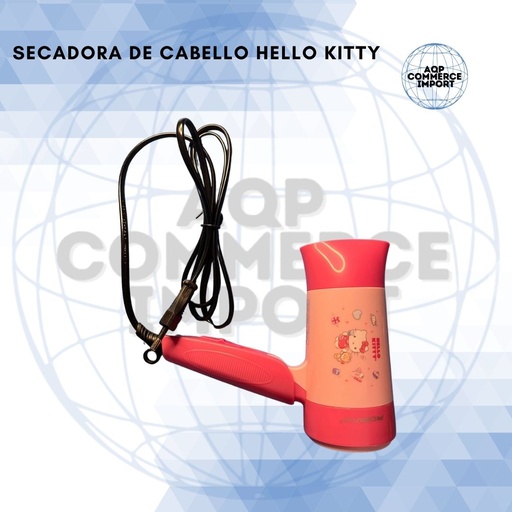 SECADORA DE CABELLO HELLO KITTY