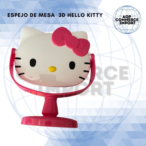 ESPEJO DE MESA - ALTO RELIEVE HELLO KITTY