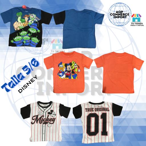 POLOS DISNEY TALLA 5/6