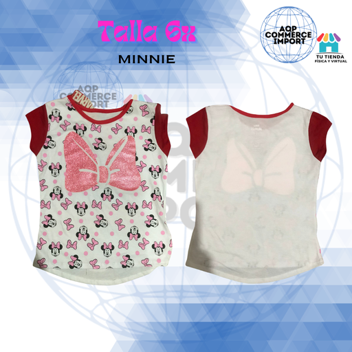 POLOS DISNEY TALLA 6X MINNIE
