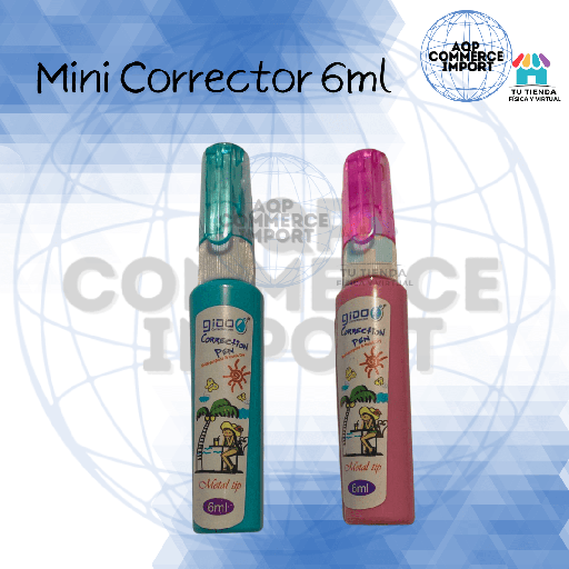 MINI CORRECTORES 6ML