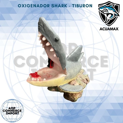 OXIGENADOR TIBURON - SHARK - PARA PECERAS