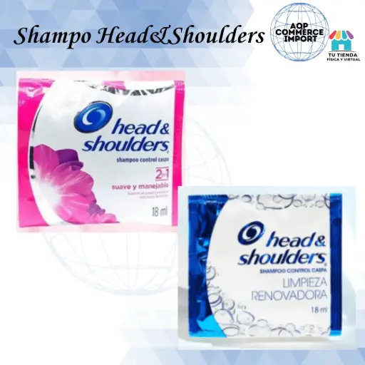 SHAMPO HEAD&SHOULDERS - TIRA DE 12 SACHETS 18ML