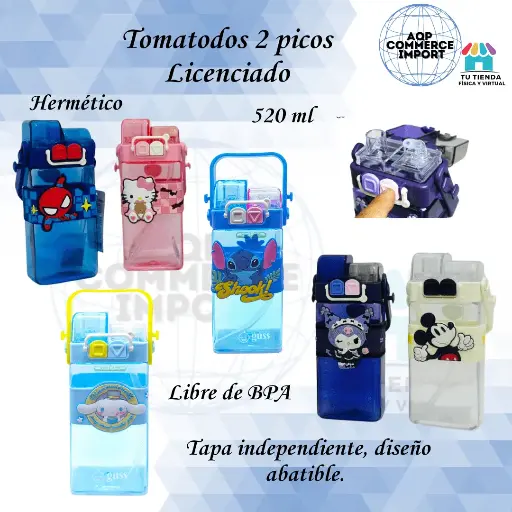 TOMATODO 2 PICOS - 520ML