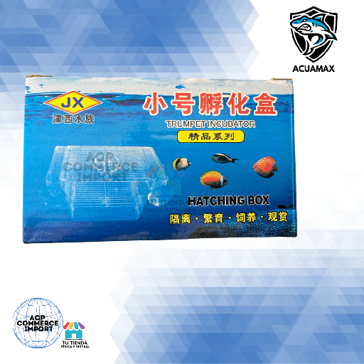 PARIDERA JX - HATCHING BOX -TRUMPET INCUBATOR- PARA PECERAS