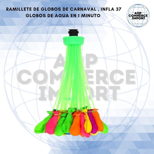 GLOBOS DE CARNAVAL  37UNDS