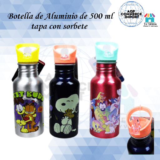 BOTELLA DE ALUMINO 500ML 