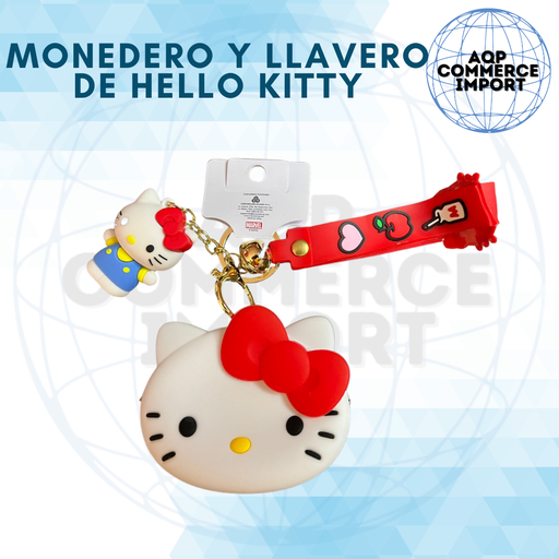 LLAVERO MONEDERO HELLO KITTY