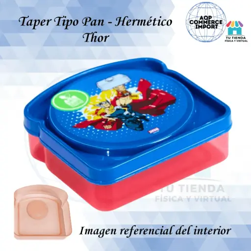 TAPER TIPO PAN - HERMÉTICO