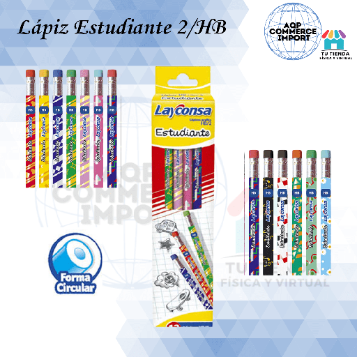 LÁPIZ ESTUDIANTE 2/HB