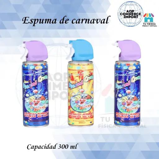 ESPUMA DE CARNAVAL 300 ML