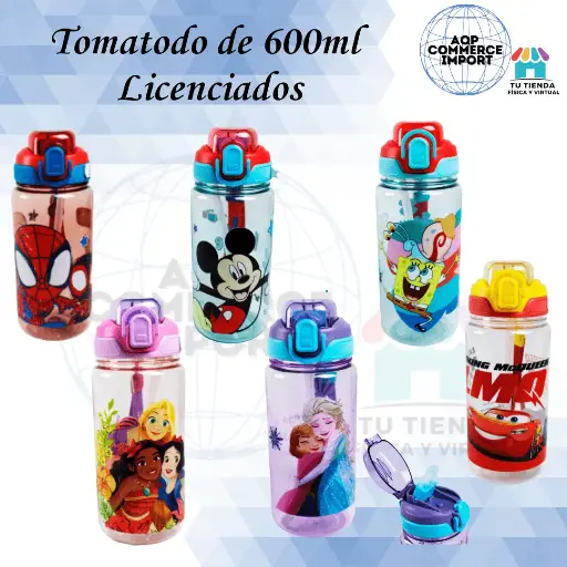 TOMATODO DE 600ML - LICENCIADO