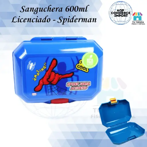 SANGUCHERA 600ML - LICENCIADO TAPER
