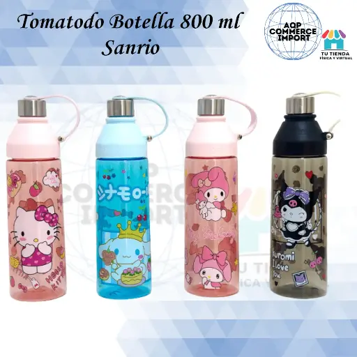 TOMATODO BOTELLA 800ML - SANRIO