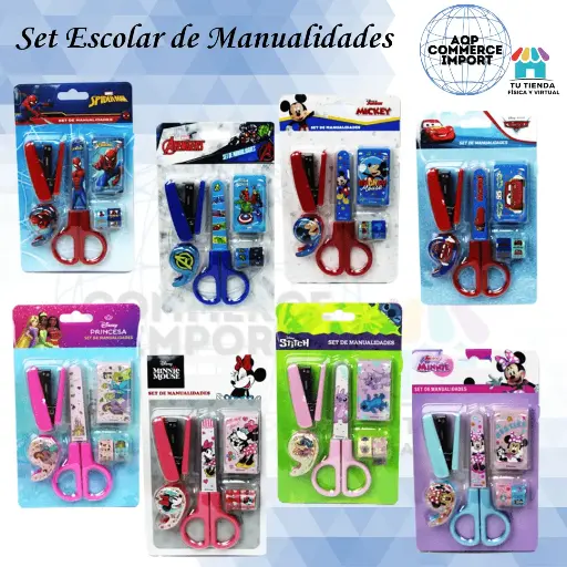 SET ESCOLAR DE MANUALIDADES