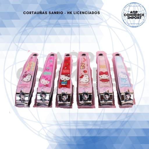 CORTAUÑAS SANRIO DE METAL - LICENCIADO
