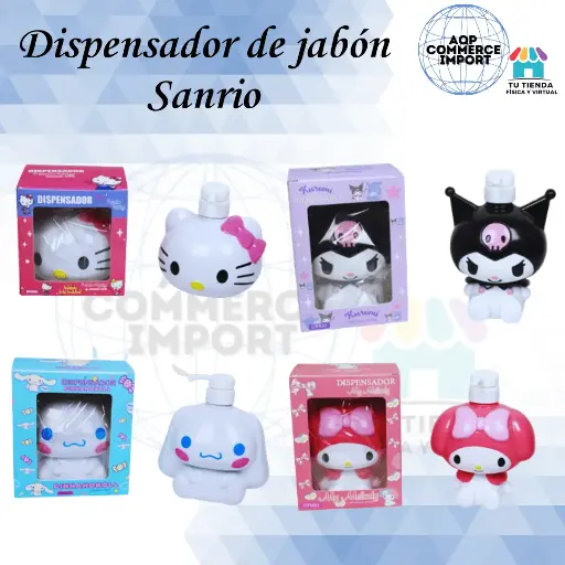 DISPENSADOR DE JABON - SANRIO