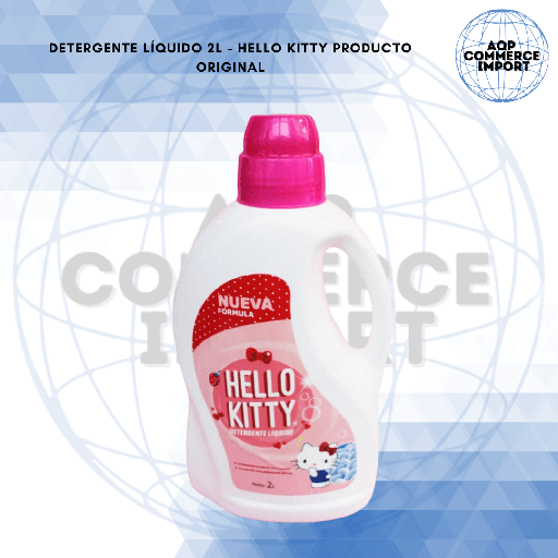 DETERGENTE LÍQUIDO 2L - HELLO KITTY