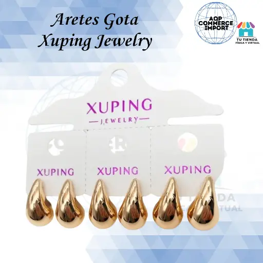 ARETES GOTA - XUPING JEWELRY