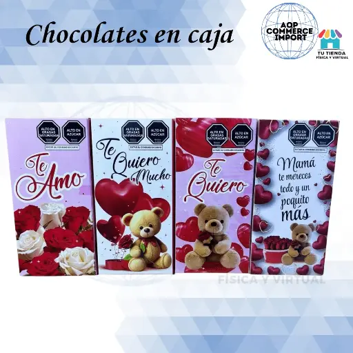 CHOCOLATES EN CAJA