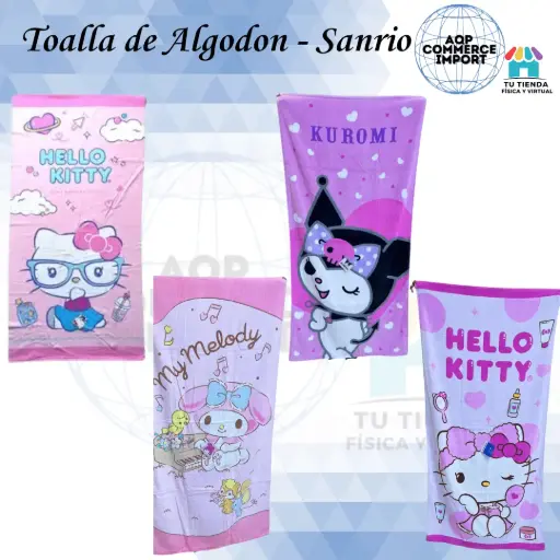 TOALLA DE ALGODON - SANRIO