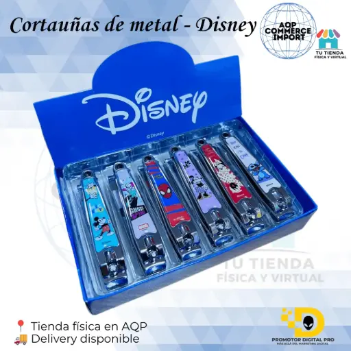 CORTAUÑAS DISNEY DE METAL