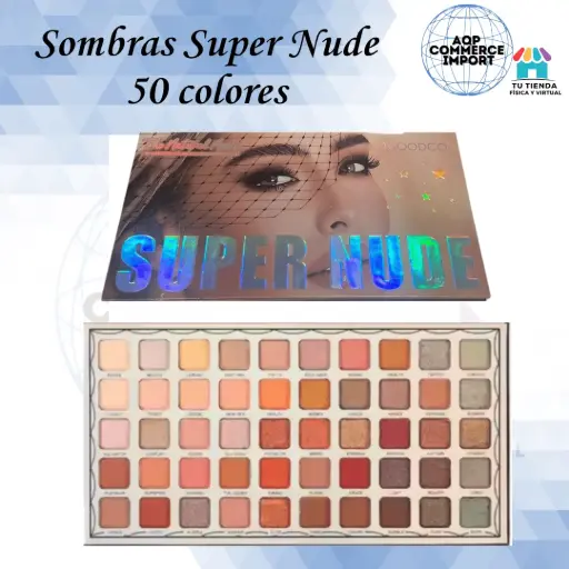 SOMBRAS SUPER NUDE SAMANTHA - 50 COLORES 