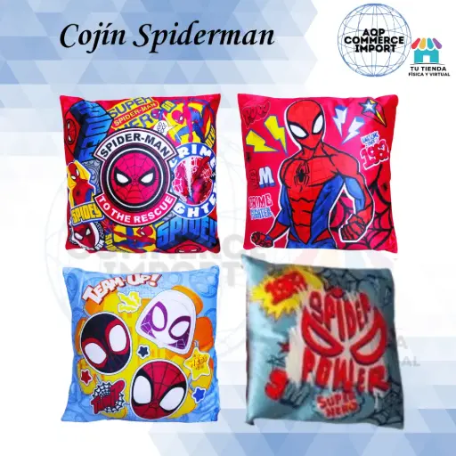 COJÍN SPIDERMAN