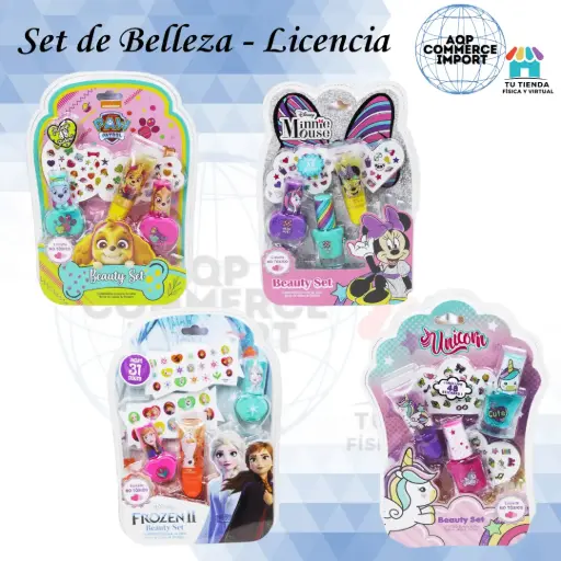 SET DE BELLEZA LICENCIA