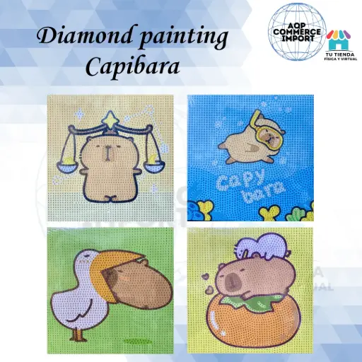 DIAMOND PAINTING CAPIBARA