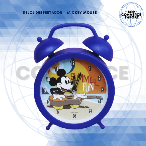 RELOJ DESPERTADOR - PRODUCTO LICENCIADO