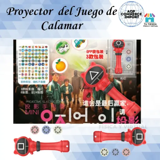 PROYECTOR DEL JUEGO DE CALAMAR - JUGUETE