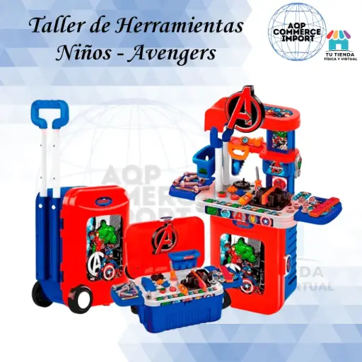 MALETA DE HERRAMIENTAS DISNEY 3 EN 1