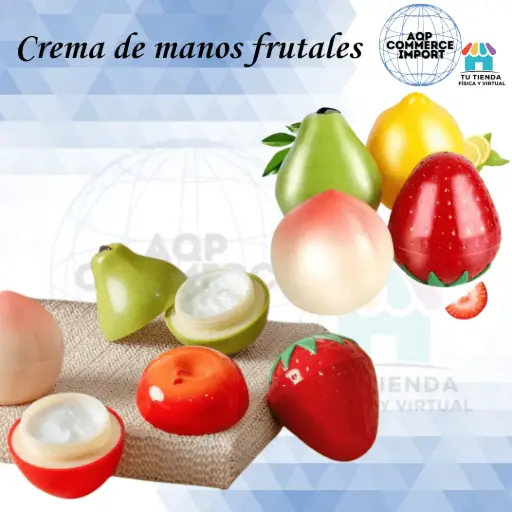 CREMA DE MANOS FRUTALES