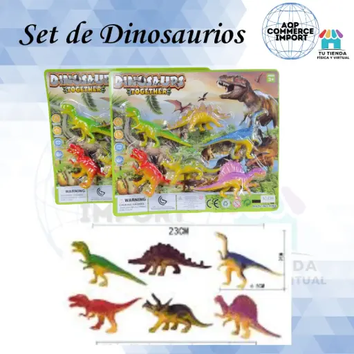 SET DE DINOSAURIOS