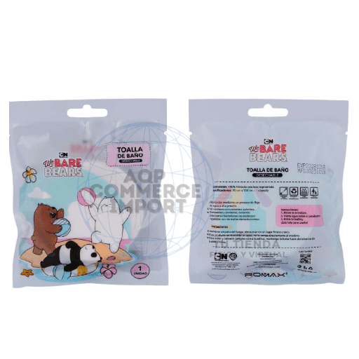 TOALLA DE BAÑO COMPRIMIDA 70CMX100CM