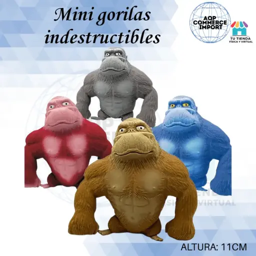 MINI GORILAS INDESTRUCTIBLES