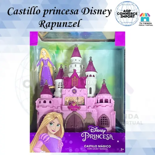 CASTILLO PRINCESA DISNEY RAPUNZEL