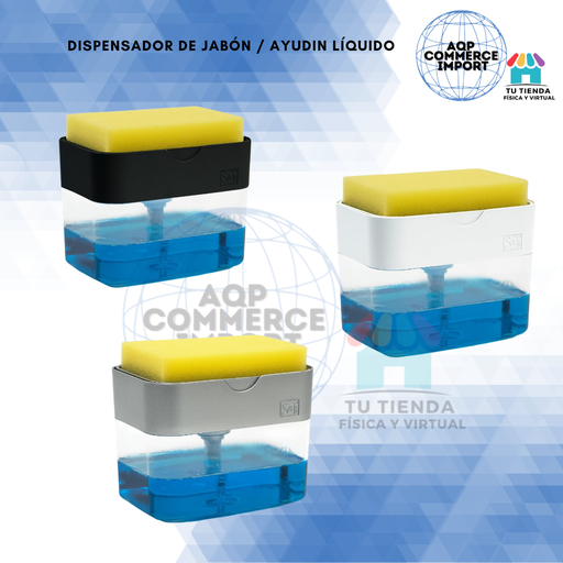 DISPENSADOR DE JABON / AYUDIN LÍQUIDO
