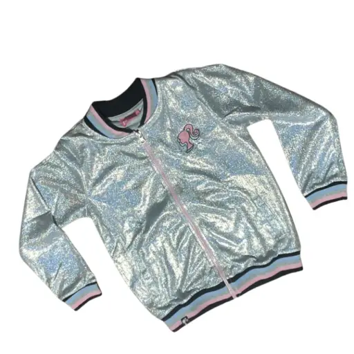 CASACA PLATA BRILLLANTE BARBIE - ARVAL