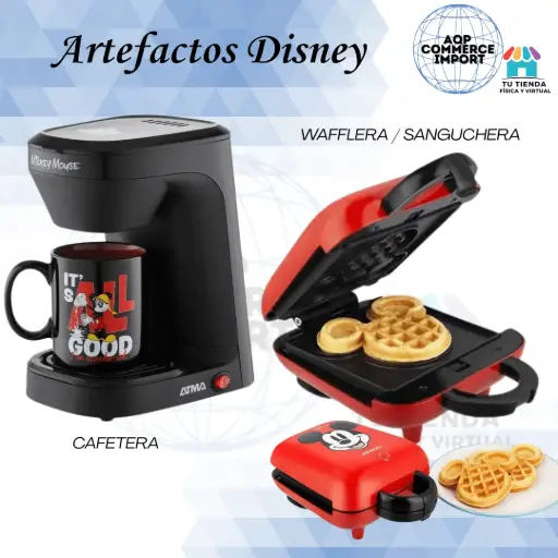 WAFFLERA / SANGUCHERA DISNEY