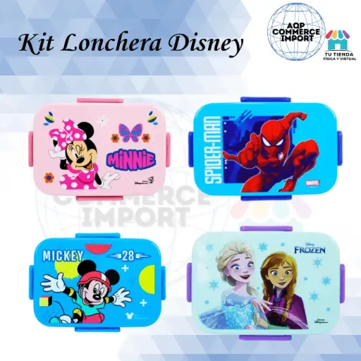 KIT LONCHERA DISNEY