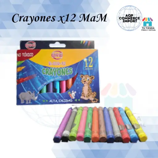 CRAYONES X12 MAM