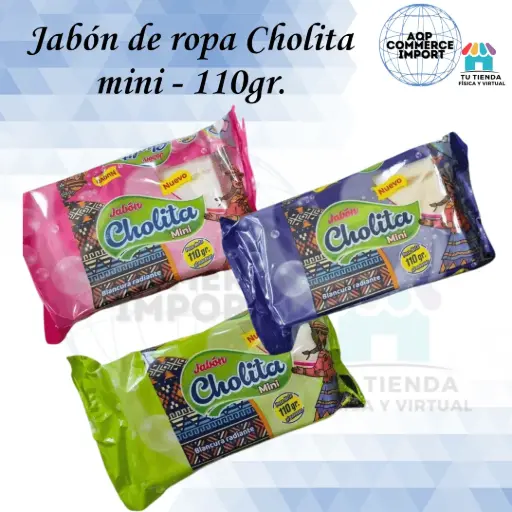 JABÓN DE ROPA CHOLITA MINI - 110GR