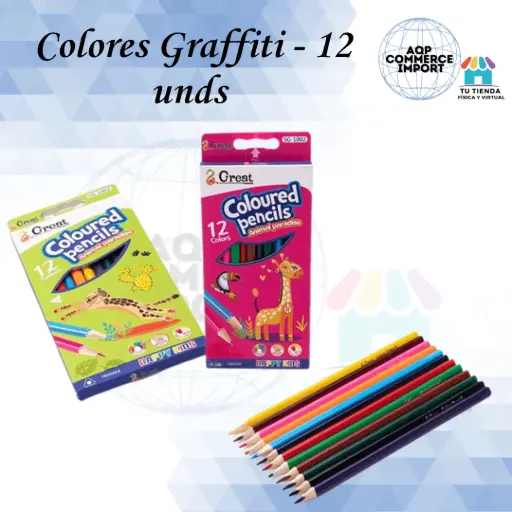 COLORES GRAFFITI - 12UNDS