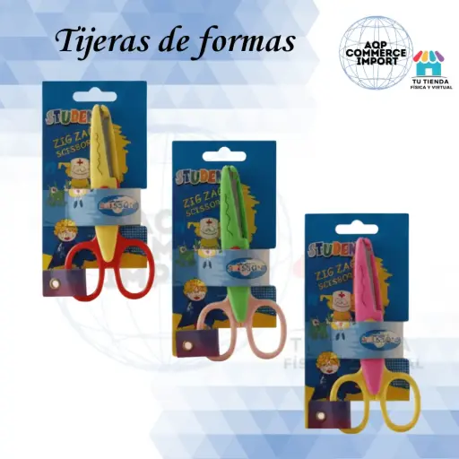 TIJERAS DE FORMAS