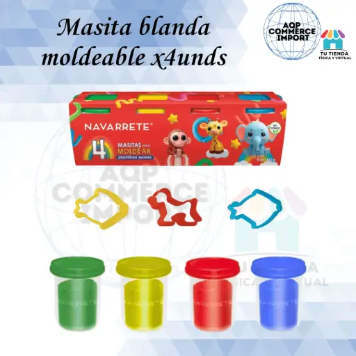 MASITA BLANDA MOLDEABLE x4UNDS