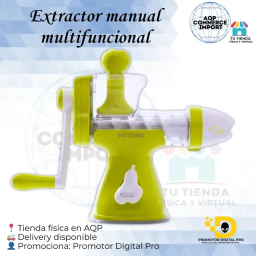 EXTRACTOR MANUAL MULTIFUNCIONAL