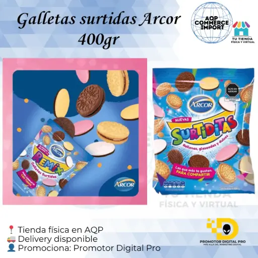 GALLETAS SURTIDAS - ARCOR