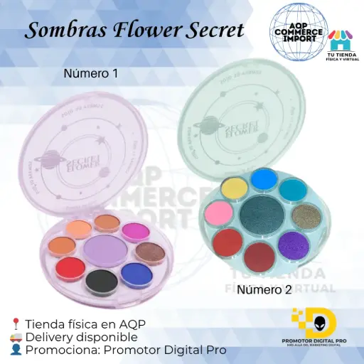SOMBRAS FLOWER SECRET - PLANETA